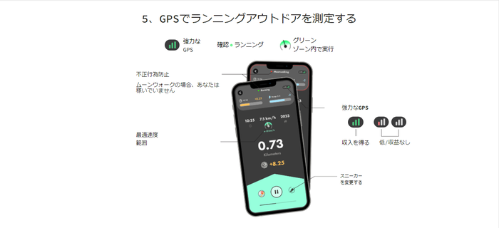 STEPN（ステップン）で稼ぐコツ_電波の良いところ・コースを活用する