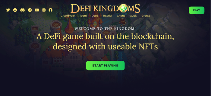 おすすめのDeFi系ゲーム_DeFi Kingdoms