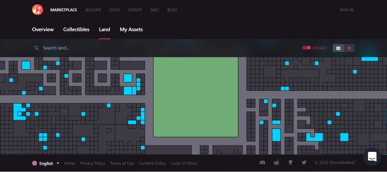 Decentraland(ディセントラランド)の稼ぎ方_土地で不動産収入