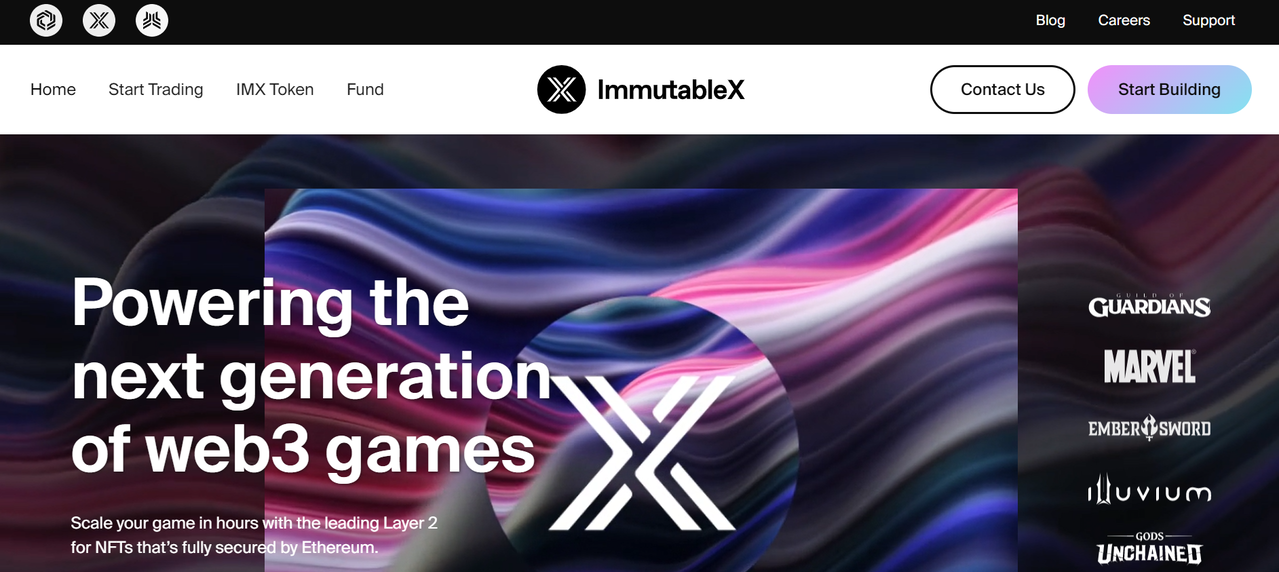 イルビウムの特徴_Immutable X（IMX）により手数料無料