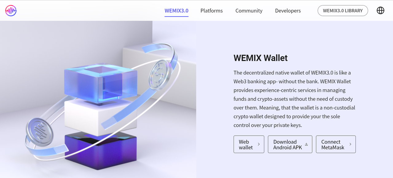 MIR4（ミルフォー）の始め方_WEMIX Walletの作成・WEMIXを送金